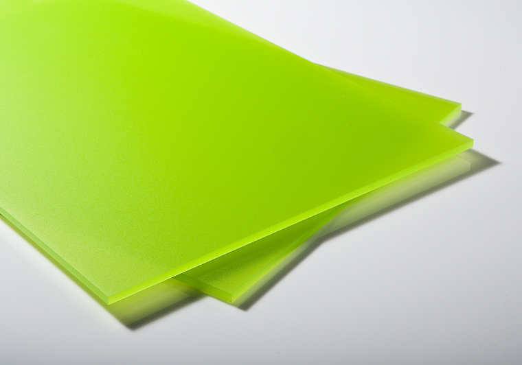 Plexisklo Zelené Satinované 4 mm PLEXIGLAS® Satinice